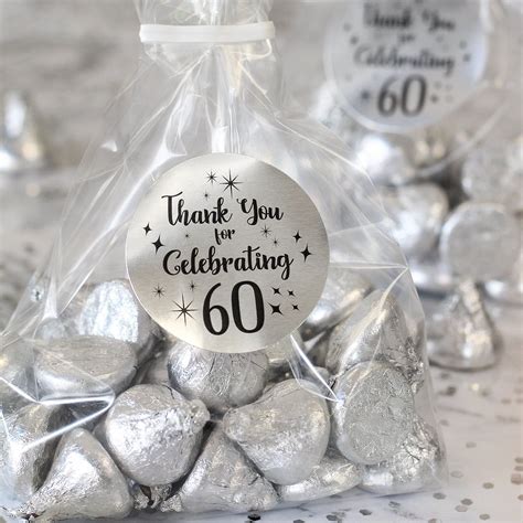 60th Birthday Party Favors .